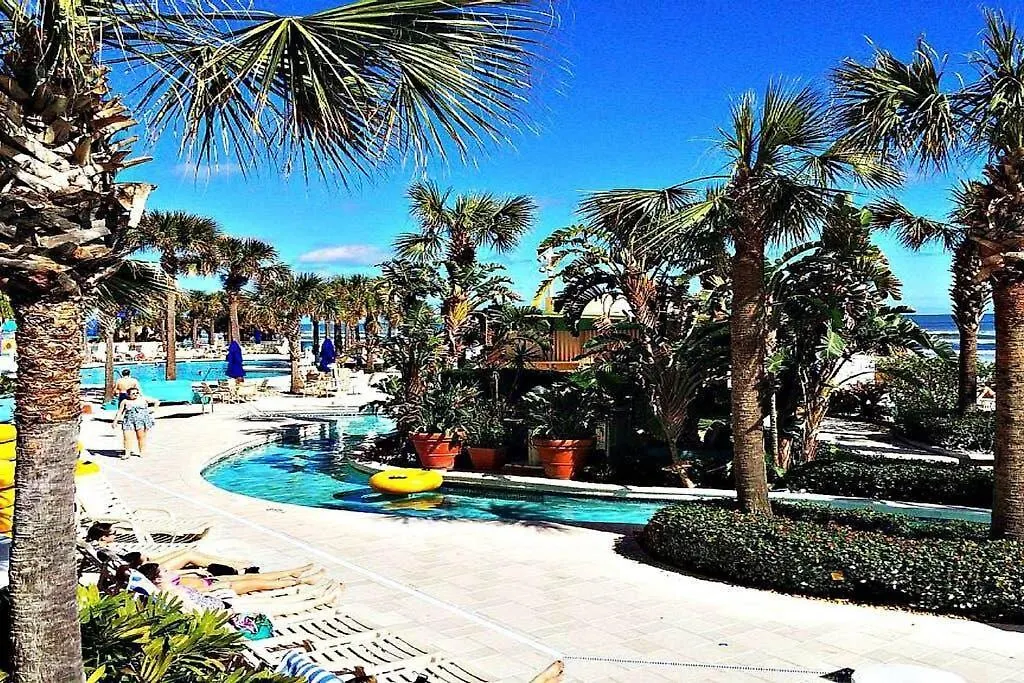 Vacation In Comfort And Luxury - 1 Bedroom Direct Oceanfront - Wyndham Ocean Walk Resort 509 Daytona Beach Apartment